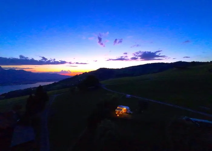 Idyllic Farm With Scenic Views And Concierge By Swisshut * Sigriswil